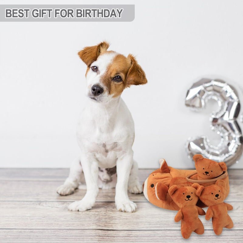 IFOYO Hide and Seek Dog Puzzle Toys, Plush Interactive Puppy Toys for Small, Medium Dogs, Easter Puppy Essentials - Image 4